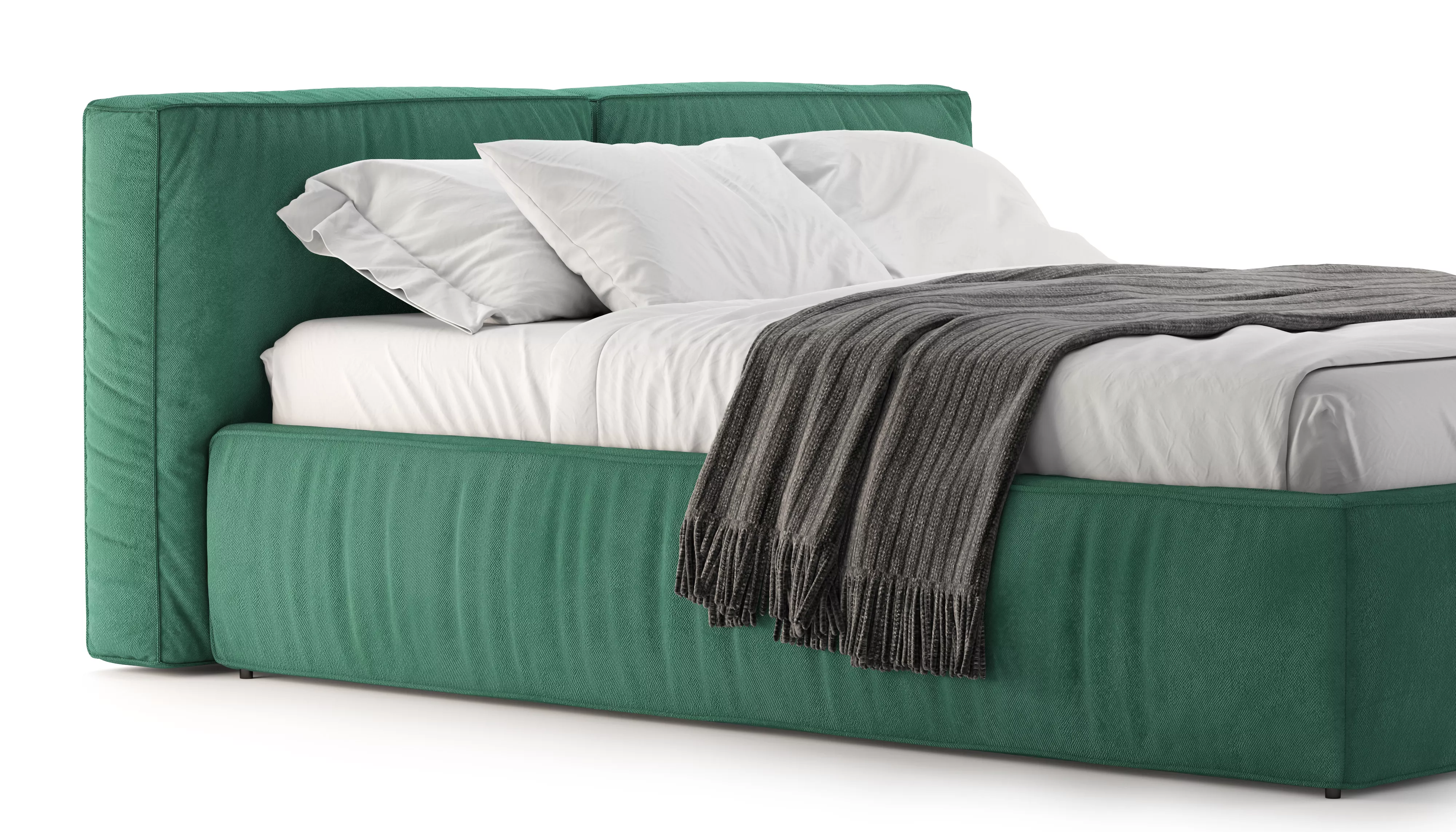 Кровать Лофт с подъемным механизмом и ящиками Velutto soft 667 1.8