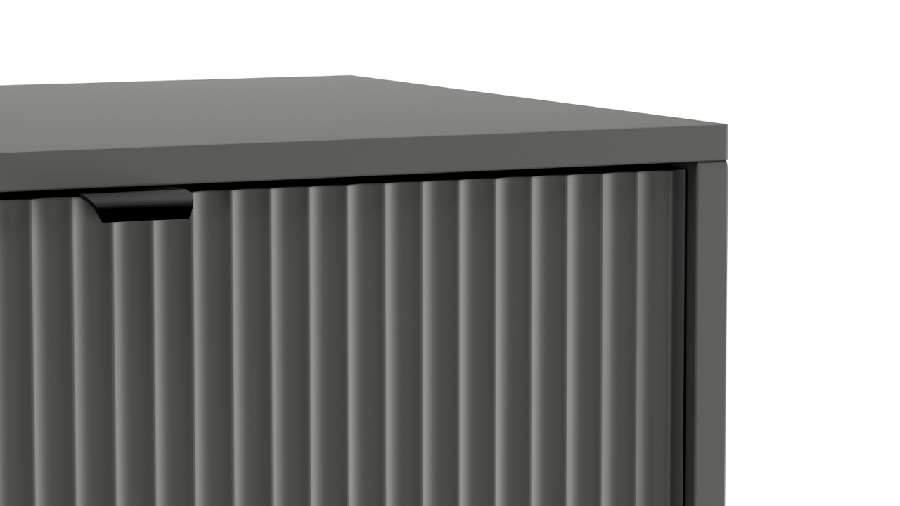 Комод двухдверный Антроцит