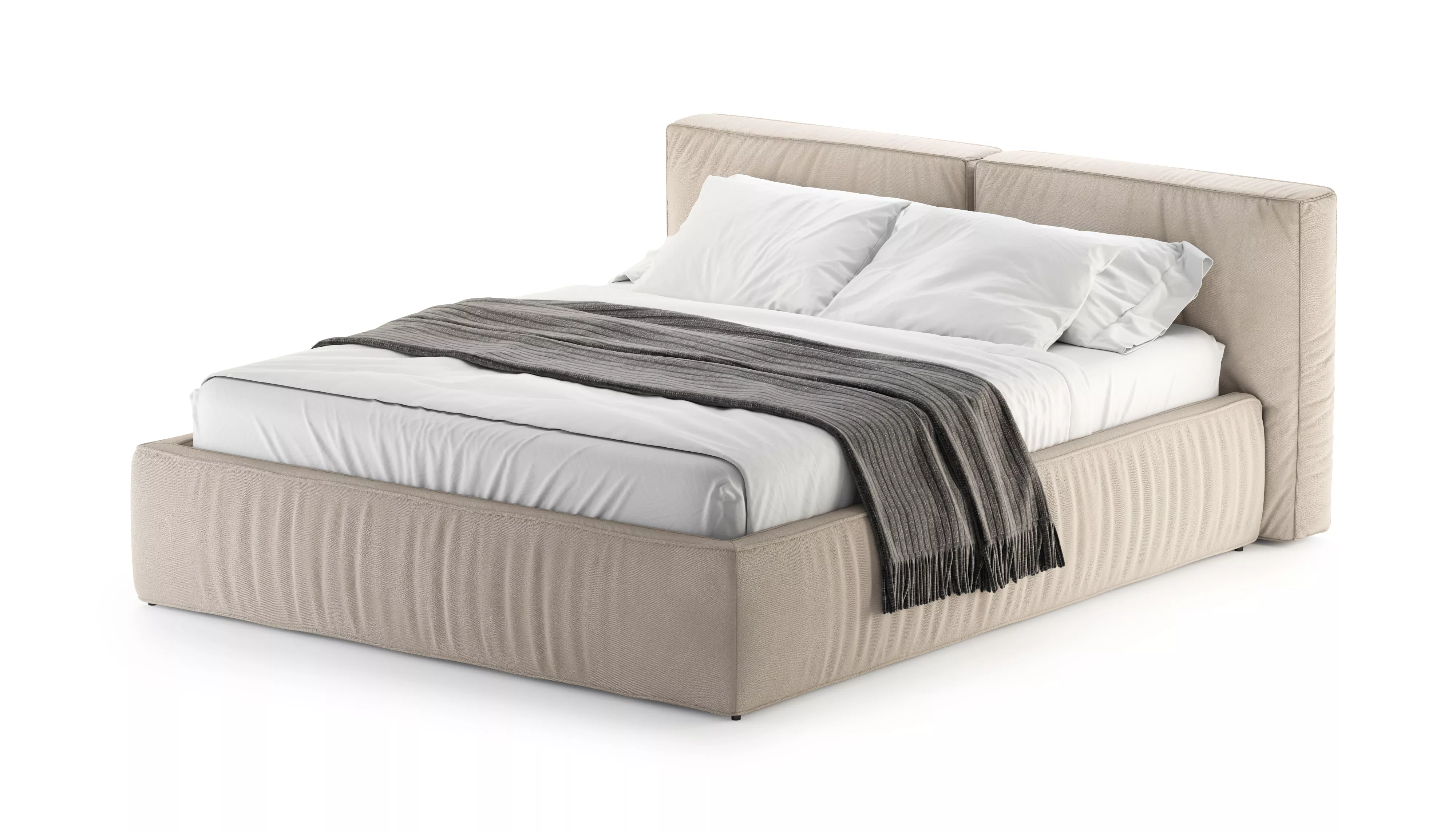 Кровать Лофт с подъемным механизмом и ящиками Velutto soft 113 1.8